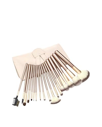 Bliss & Grace Kit Pennelli per il Trucco 24 Pezzi In Purse Style Roll-Up Travel Case