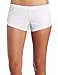 Soffe Women's Mesh Teeny Tiny Short, White, Medium