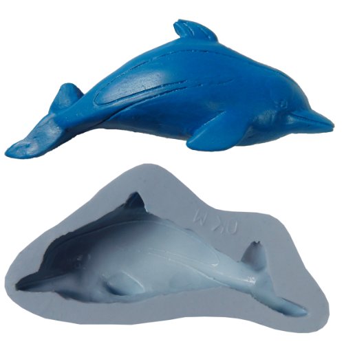 O.K Silicone Molds Fondant cake dolphin gumpaste M4856
