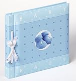 Zoom Produkt-Bild: Walther UK-123-L Babyalbum First Shoes, 28 x 25 cm, blau
