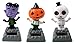 Solar Powered Dancing Pumpkin, Skeleton & Frankenstein (3 Pack) in Bubble Packages