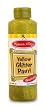 Yellow Glitter Paint Bottle