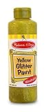 Yellow Glitter Paint Bottle