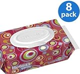 Huggies Supreme Baby Wipes Soft Pack, 64-Count (Pack of 8)