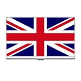 British English Flag Business Card Holder Case
