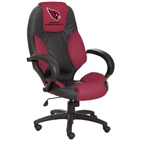 Arizona Cardinals Leather Office Chair