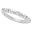 14K White Gold Diamond Wedding/Anniversary Band - 0.50 Ct.