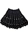 Yummy Bee Women's Frilly Lace Rockabilly Swing Skirt