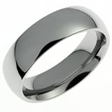 Schumann Design Edelstahlkollektion Uniring 7mm rund Edelstahl Rg 58 100107001000-058