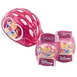 Disney Princess Micro Bicycle Helmet and Protective Pad Value Pack