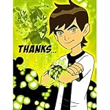 Ben 10 Thank You Notes 8ct