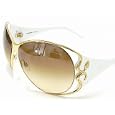 ROBERTO CAVALLI Tiro 386S 386-S Gold White D26 Sunglasses �