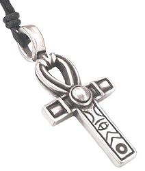Egyptian Egypt Fertility Cross Pewter Pendant
