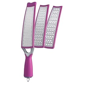 Art and Cook Long Convertible Grater, Pink by Art and Cook