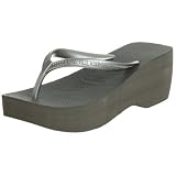  : Havaianas Women's High Metallic Sandal,Light Silver,39/40 BR