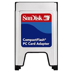 SANDISK COMPACT FLASH PC ADAPTER