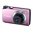 Canon PowerShot A3300 IS 16.0 MP with 5x Wide-Angle Optical Zoom (Pink)