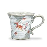 マグカップ　魚文 【九谷焼】