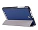 Bestnow Acer Iconia Tab 8 W1-810 8inch Tablet Case Vegan Premium Luxury Artificial Leather Cover Tri-Fold Ultra Slim Fit Stand for Acer Iconia Tab 8 W1-810 8inch Tablet (Dark Blue)