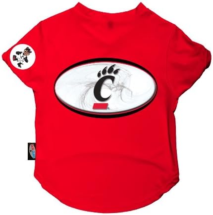 Dog Zone NCAA Pet Performance Football Jersey, Small, University of Cincinnati