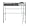Dorel Home Products Round Post Metal Loft Bunk, Silver Image #2