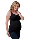Ingrid & Isabel Women's Ruched Tank, Black, Size 1