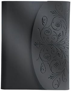 Metallic Diary Journal, Lined, Magnetic Flap Closure, Gunmetal