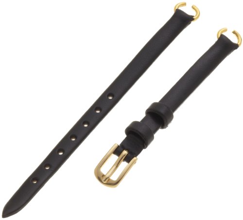 Hadley-Roma Womens LSL702RA RE-Y Genuine Calfskin Strap Ring-End Watchband
