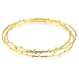 gorjana Willow Gold-Tone 3 Piece Set Of Textur