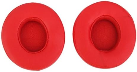 Ou Mad Replacement Ear Pads for Beats SOLO 2.0 Ear Cushion,Ear Cups RED