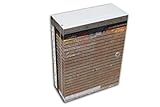 Witziger Schrank Stahl mit Rost Effekt Garagentor Motiv Medizinschrank banjado