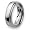 Grooved Polished Tungsten Carbide Ring (7.0 mm) - Size 8.0