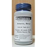 Arsenic Metal, Powder -20 mesh, 99.9% (Metals Basis), 50g