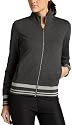 Calvin Klein Performance Women's Full Zip Metallic Lurex Track Jacket