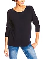 SO CACHEMERE Jersey Agathe (Azul Oscuro)
