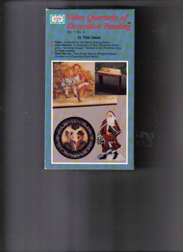 Video: Video Quarterly of Decorative Painting, Vol. 1 No. 2. Three Projects  Skating Santa, Two Children on a Bench & Victorian Couple