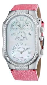 Philip Stein Women's 3DDFFSMOPGP Chronograph Double Diamond Extra Large Watch from Philip Stein