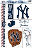 Set of Team Window Clings: New York Yankees