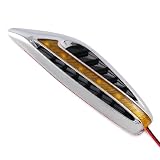 Amazing Outstanding Amber Lens LED Roadster Coupe Turbo Racing Car SUV Truck Air Hood... by Astra Security