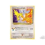 Pokemon Legendary Birds Jumbo Promo Card : Zapdos, Moltres, Articuno