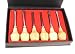 Premium-Grade Wood Carving Chisel Set - Hand Ground - Hardwood Handles