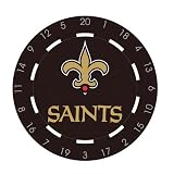 NFL New Orleans Saints Bristle Dart Board With Darts And Flights