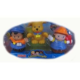 Click here to buy Fisher Price Little People Michael, Dog and Maggie Figure Set.