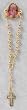 Rosary Lapel Pin with Cross - Pope - MADE IN ITALY