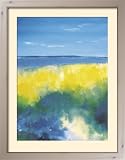 Spring Blues Bodmin Moor framed art print by Amanda Hoskin