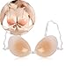 Aibrou Self Adhesive Silicone Invisible Push-up Bra With Adjustable Clear Straps