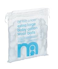All We Know Extra Large Baby Cotton Wool Balls - 50pk