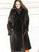 GORGEOUS RANCH MINK FUR COAT sz10 #3388