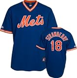 Darryl Strawberry New York Mets Royal Cooperstown Replica Jersey