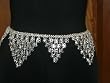 Bellyqueen Boho Hippie Belly Dance Silver Metal Belt